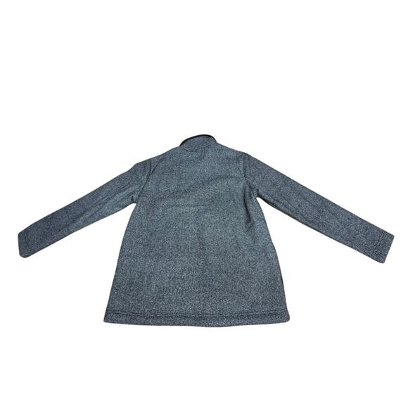 "Orvis" Mens Faux Sherpa 1/4 Zip Up Grey SZ M Warm Winter Outdoor  Woodsman - Picture 8 of 9